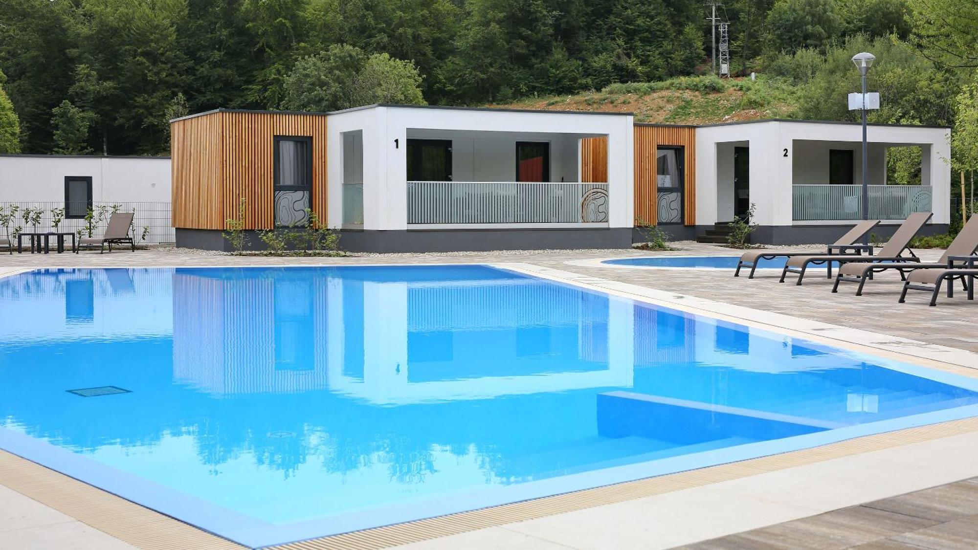 Mobile Homes Camping Plitvice سوملجاناك الغرفة الصورة